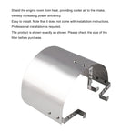Racing Car Cold Air Intake Cone Sport Air Filter Cover Heat Shield for 2.5 -5.5 inch Air Filter, AF017-S