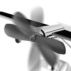 Car Interior Decoration Accessories Aircraft Model Ornaments Propeller Rotating Solar Energy Ornament