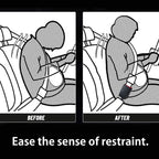 Universal Car Seat Belt Extension Strap, Length: 36cm, Extension Strap Length: 36cm