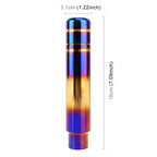 Universal Flame Colorful Long Strip Shape Car Gear Shift Knob Modified Shifter Lever Knob, Length: 18cm, Length: 18cm