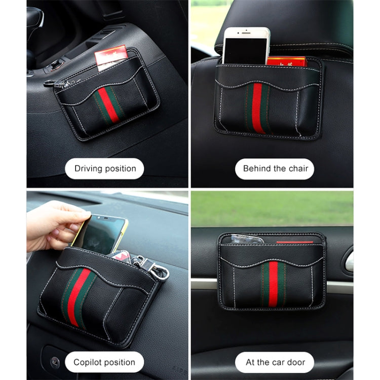 Paste Car Storage Bag Car Seat Quilting Storage Bag Instrument Panel Hanging Bag (Five-pointed Star), CRP0789A, CRP0789C, CRP0789B, CRP0789D