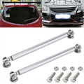 2 PCS Car Modification Adhesive Surrounded Rod Lever Front and Rear Bars Fixed Front Lip Back Shovel, Length: 15cm, 15cm (Silver), 15cm (Red), 15cm (Blue), 15cm (Carbon Fiber Black), 15cm (Colour), 15cm (Black)