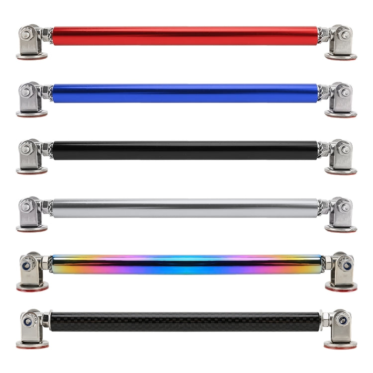 2 PCS Car Modification Adhesive Surrounded Rod Lever Front and Rear Bars Fixed Front Lip Back Shovel, Length: 20cm, 20cm (Red), 20cm (Blue), 20cm (Carbon Fiber Black), 20cm (Colour), 20cm (Black), 20cm (Silver)