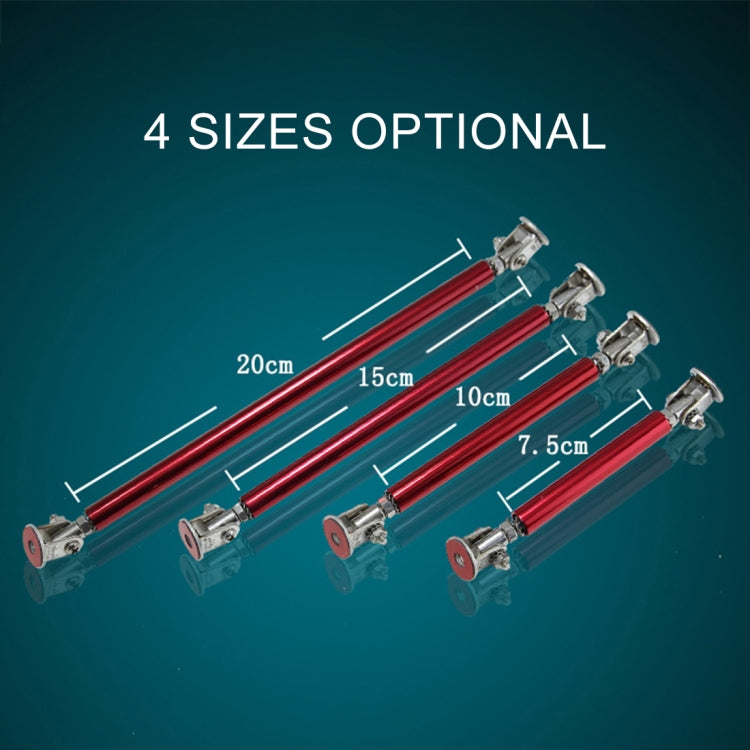 2 PCS Car Modification Adhesive Surrounded Rod Lever Front and Rear Bars Fixed Front Lip Back Shovel, Length: 20cm, 20cm (Red), 20cm (Blue), 20cm (Carbon Fiber Black), 20cm (Colour), 20cm (Black), 20cm (Silver)