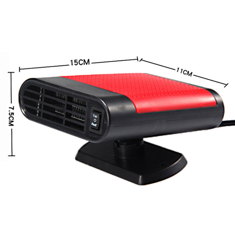Car Heater Hot Cool Fan Windscreen Window Demister Defroster DC 12V, Ordinary Version, DC 12V, Ordinary Version (Grey), DC 12V, Ordinary Version (Red)