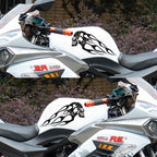 Motorcycle Styling Skull Head PVC Sticker Auto Decorative Sticker, D-712