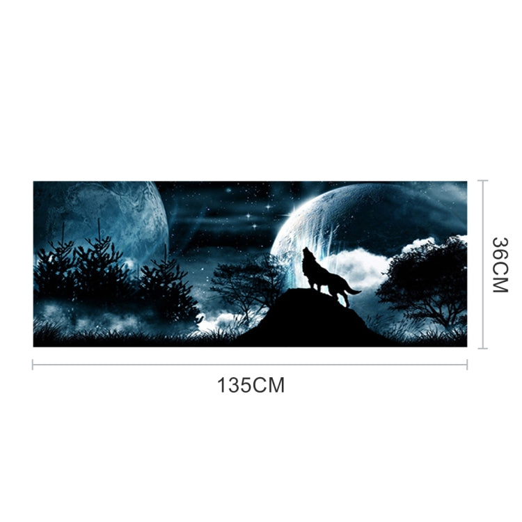 Wolverine Pattern Horror Series Car Rear Window Decorative Sticker, Size: 135 x 36cm, Size: 135 x 36cm (Wolverine)