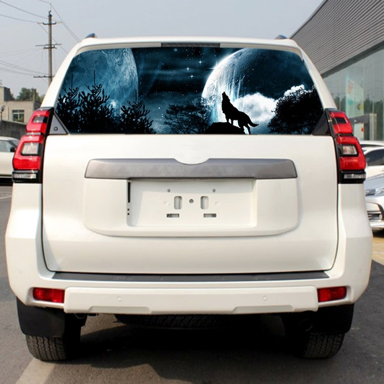 Wolverine Pattern Horror Series Car Rear Window Decorative Sticker, Size: 135 x 36cm, Size: 135 x 36cm (Wolverine)