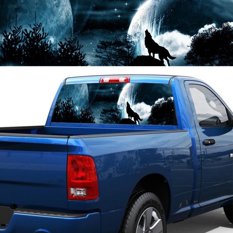 Wolverine Pattern Horror Series Car Rear Window Decorative Sticker, Size: 165 x 56cm, Size: 165 x 56cm (Wolverine)