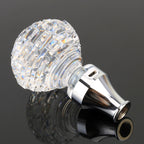 Universal Car Nest Shaped Crystal Gear Head Gear Shift Knob with Light, 4