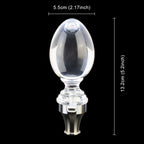 Universal Car Egg Shaped Crystal Gear Head Gear Shift Knob with Light, 5