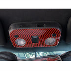 Car Carbon Fiber Roof Light Panel Decorative Sticker for Ford Mustang 2015-2020, Roof Light