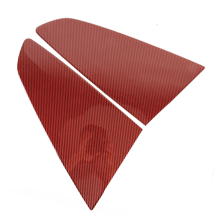 2 in 1 Car Carbon Fiber Shutter Decorative Sticker for Ford Mustang 2015-2020, Shutter