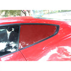 2 in 1 Car Carbon Fiber Shutter Decorative Sticker for Ford Mustang 2015-2020, Shutter