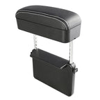 Universal Car PU Leather Wrapped Armrest Box Cushion Car Armrest Box Mat with Storage Box, 1pc(Black White), 1pc(Grey), 1pc(Beige), 1pc(Brown), 1pc(Black), 1pc (Black Red)