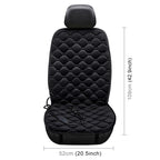 Car 24V Front Seat Heater Cushion Warmer Cover Winter Heated Warm, Single Seat, 24V Single Seat (Black), 24V Single Seat (Coffee), 24V Single Seat (Beige), 24V Single Seat (Red)