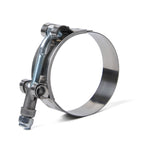 4 PCS Stainless Steel T-Bolt Hose Clamps Pipe Clip Fuel Line Clip, Size: 108-116mm, Size: 108-116mm