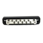 10 Way Power Distribution Bus Bar 10-bit Single Distribution Box for Car / RV / Boat, 10-bit