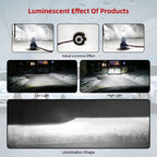 2 PCS S2 H4 / HB2 / 9003 DC9-36V / 25W / 6000K / 2500LM IP68 Car LED Headlight Lamps, H4 / HB2 / 9003