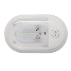 D4348 10-24V 3-3.5W 4000-4500K 280LM RV Yacht 24 PCS LED Lamps Dome Light Ceiling Lamp, with Independent Switch Control, D4348