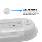 D4348 10-24V 3-3.5W 4000-4500K 280LM RV Yacht 24 PCS LED Lamps Dome Light Ceiling Lamp, with Independent Switch Control, D4348