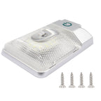 D4376S DC11-18V 3.6W 6000-6500K IP50 24LEDs SMD-5050 Marine RV Dimmable LED Dome Light Ceiling Lamp, with Touch Control, D4376S