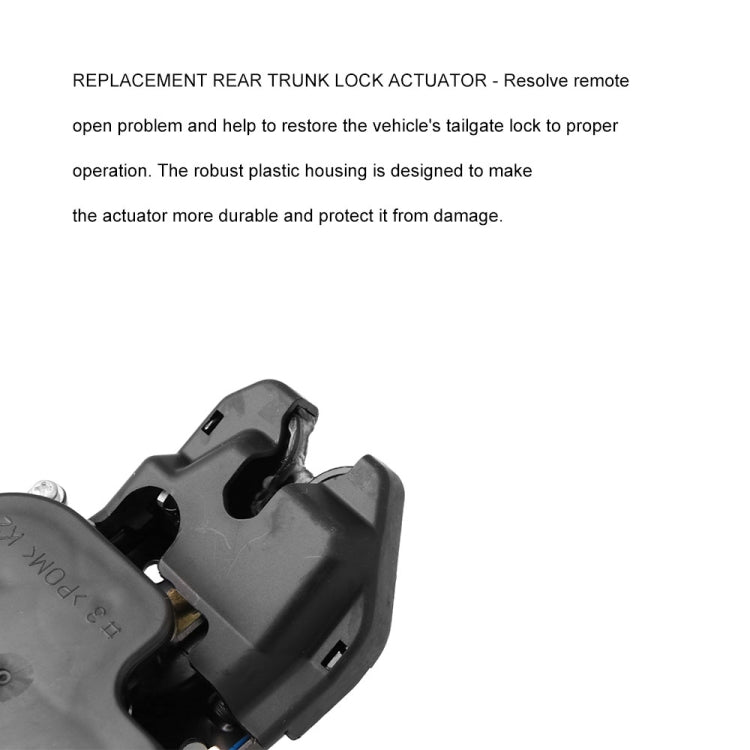 TLA016 Tailgate Latch Lock Actuator Motor Tail Gate Latch for Honda Accord, TLA016