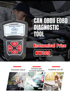KONNWEI KW309 V309 V310 MS309 Code Reader OBD2 Scanner Diagnostic Tool, KW309