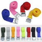 Car Tension Rope Luggage Strap Belt Auto Car Boat Fixed Strap with Alloy Buckle,Random Color Delivery, Size: 25mm x 3m, 3m