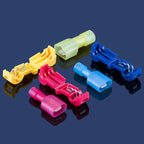 120 in 1 Universal T Shape Push Clamp Solderless Wire Connector Fast Wiring Terminal Insulated Joint Connector Set