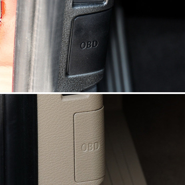 Car Diagnostic Plug Cover OBD Panel Decorative Cover 51437147538 for BMW E84 2009-2015, For BMW E84 2009-2015 (Black), For BMW E84 2009-2015 (Beige)