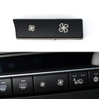 Car Wind Power Switch Air Conditioning Air Volume Button for BMW 5 Series 2011-2017 / 7 Series 2009-2015, Left High Configuration, Left High Configuration