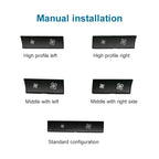 Car Wind Power Switch Air Conditioning Air Volume Button for BMW 5 Series 2011-2017 / 7 Series 2009-2015, Right Middle Configuration, Right Middle Configuration