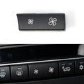 Car Wind Power Switch Air Conditioning Air Volume Button for BMW 5 Series 2011-2017 / 7 Series 2009-2015, Left Middle Configuration, Left Middle Configuration
