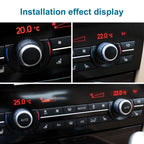 Car Temperature Adjustment Switch Air Conditioning Knob without Letter for BMW 5 Series / 6 Aeries / 7 Aeries GT, without Letter