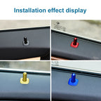4 PCS Car Unlock Cover Door Bolt Door Handle for BMW X1 / X6