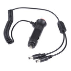 12-24V Car Cigarette Lighter Switch Plug to DC5.5x2.1mm Charger Spring Power Cable, Switch Plug