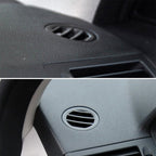 Car Left Side Dashboard Small Air Outlet Circular Air-conditioning Outlet for Mercedes-Benz C Class W204, Left Side for W204 (Black), Left Side for W204 (Brown)