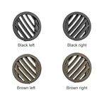 Car Right Side Dashboard Small Air Outlet Circular Air-conditioning Outlet for Mercedes-Benz GLK Class X204 2009-2016, Right Side for X204 (Black), Right Side for X204 (Brown)