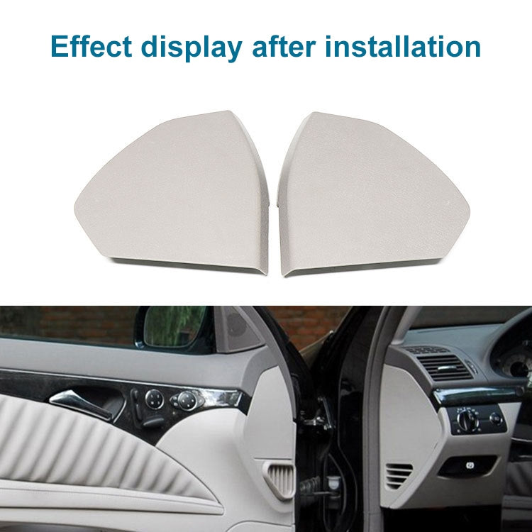 Car Left Side Front Door Trim Panel Plastic Cover 2117270148  for Mercedes-Benz E Class W211 2003-2008, Left Side (Light Yellow), Left Side (Yellow), Left Side (Black), Left Side (Grey)