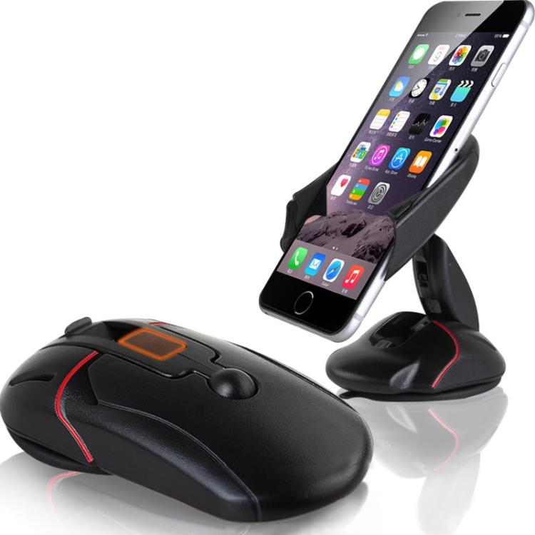 Suction Cup Rotatable Creative Mouse Shaped Car Holder, Mouse Shaped Car Holder