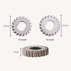 Car Sunroof Motor Gear for Mercedes-Benz W204/W212/W221/W164 / BMW F10/F02/E90/E70, 18 Teeth, 18 Teeth