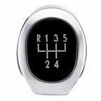 Car 5-speed Matte Silver Gear Shift Lever Knob for BMW, 5-speed Matte Silver