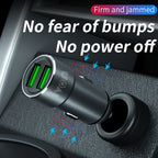 IVON CC38 2.4A Dual USB Car Charger + 1m USB to Micro USB Fast Charge Data Cable Set, Micro USB