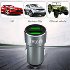 IVON CC38 2.4A Dual USB Car Charger + 1m USB to Micro USB Fast Charge Data Cable Set, Micro USB