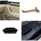 Car Rear Left Inside Doors Handle Pull Trim Cover 5141 7394 519-1 for BMW X3 X4, Left Driving, Rear Left Inside (Black), Rear Left Inside (Beige)