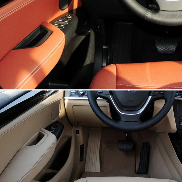 Car Rear Left Inside Doors Handle Pull Trim Cover 5141 7394 519-1 for BMW X3 X4, Left Driving, Rear Left Inside (Black), Rear Left Inside (Beige)