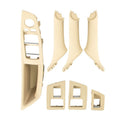 Car High Configuration Version Inside Doors Handle Pull Trim Cover 5141 7225 873 for BMW F10 F18, Left Driving, High Configuration Version (Beige), High Configuration Version (Black), High Configuration Version (Beige White)                            ...