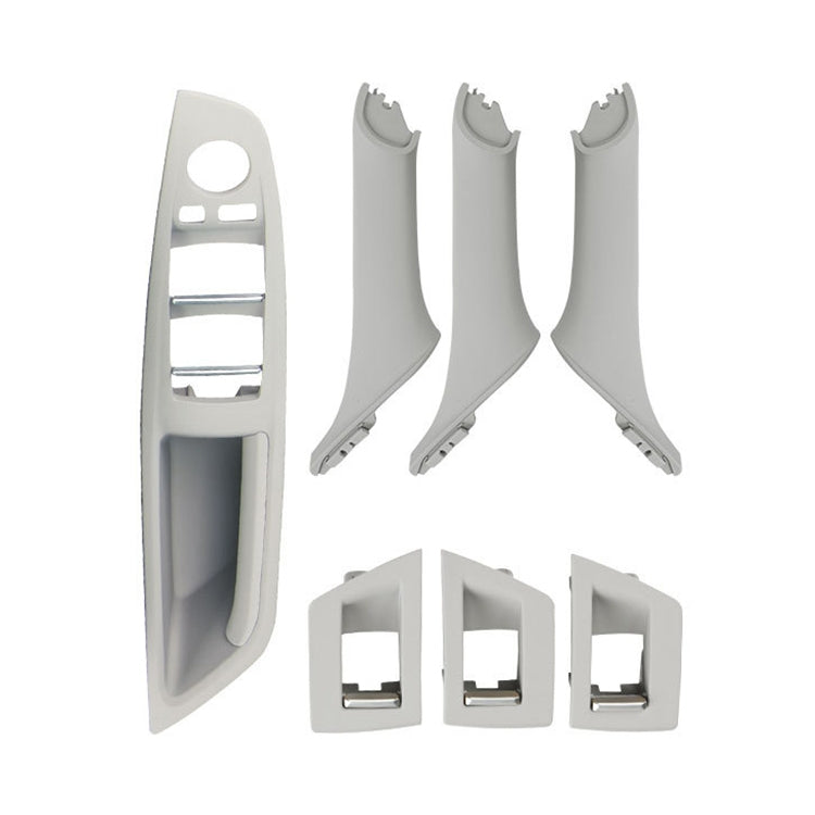 Car Imported Version Inside Doors Handle Pull Trim Cover 5141 7225 873 for BMW F10 F18, Left Driving, Imported Version (Grey), Imported Version (Beige), Imported Version (Wine Red), Imported Version (Dark Coffee), Imported Version (Beige White)