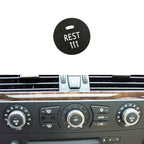 Car Air Conditioner Panel Switch Button REST Key 6131 9250 196-1 for BMW E60 2003-2010, Left Driving, REST